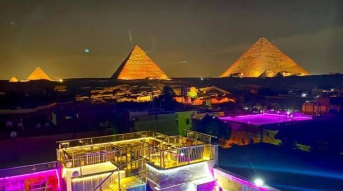 Kafret el-Gabal Topaz Pyramids View Inn מראה חיצוני תמונה